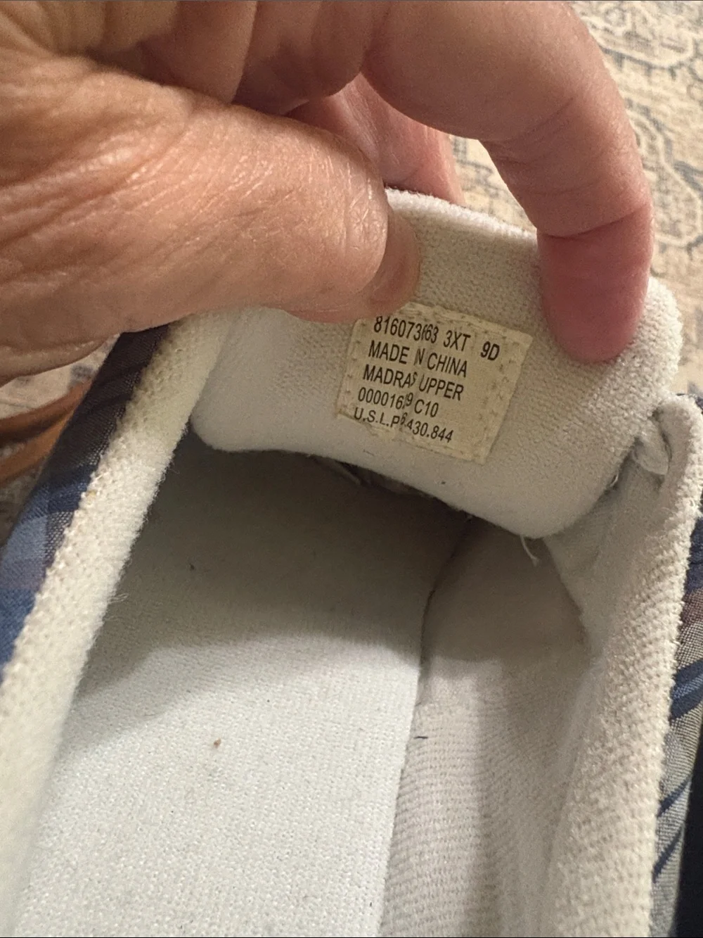 Polo Ralph Lauren shoes. Size M9 W10.5